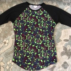 LuLaRoe t shirt 3/4 sleeves